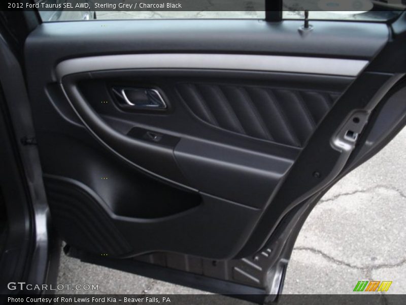 Sterling Grey / Charcoal Black 2012 Ford Taurus SEL AWD