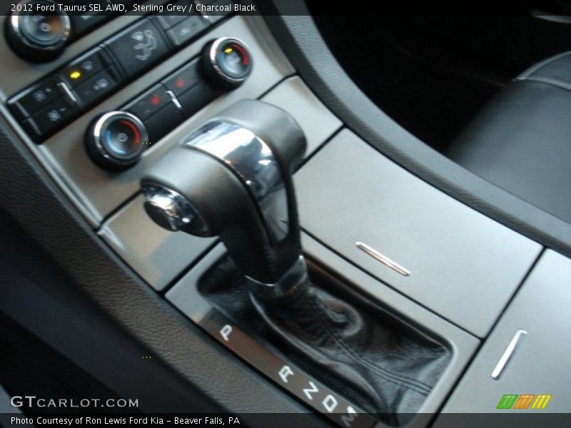 Sterling Grey / Charcoal Black 2012 Ford Taurus SEL AWD