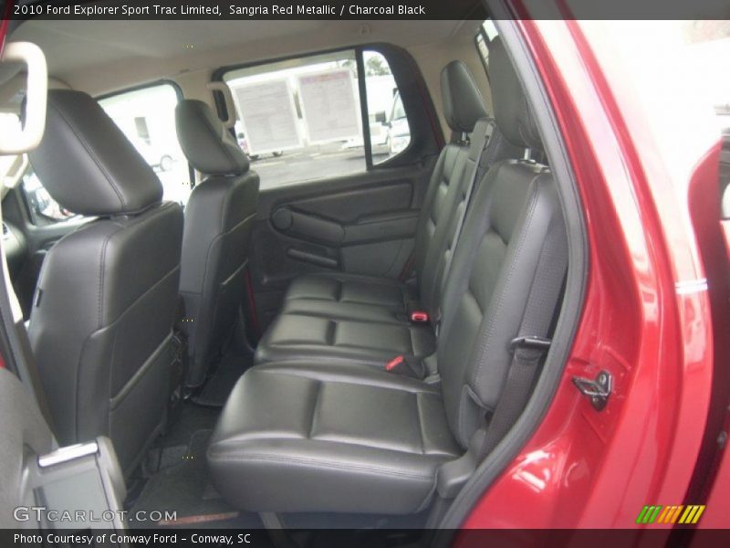 Rear Seat of 2010 Explorer Sport Trac Limited