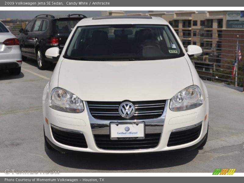 Candy White / Anthracite 2009 Volkswagen Jetta SE Sedan