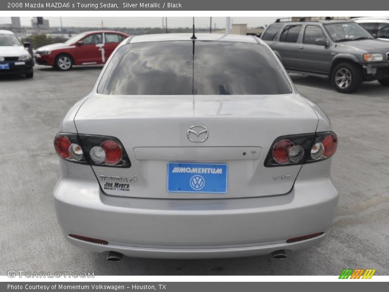 Silver Metallic / Black 2008 Mazda MAZDA6 s Touring Sedan