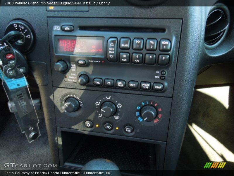 Liquid Silver Metallic / Ebony 2008 Pontiac Grand Prix Sedan