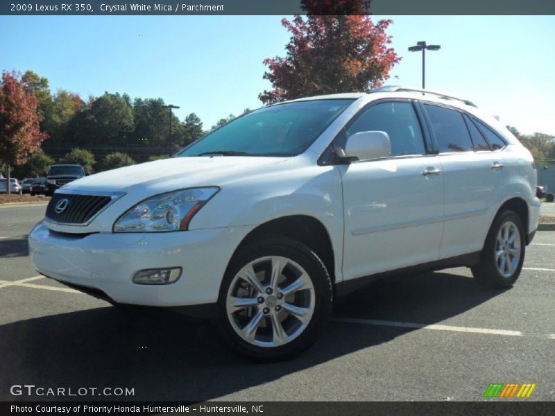 Crystal White Mica / Parchment 2009 Lexus RX 350
