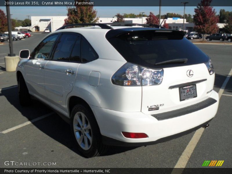 Crystal White Mica / Parchment 2009 Lexus RX 350