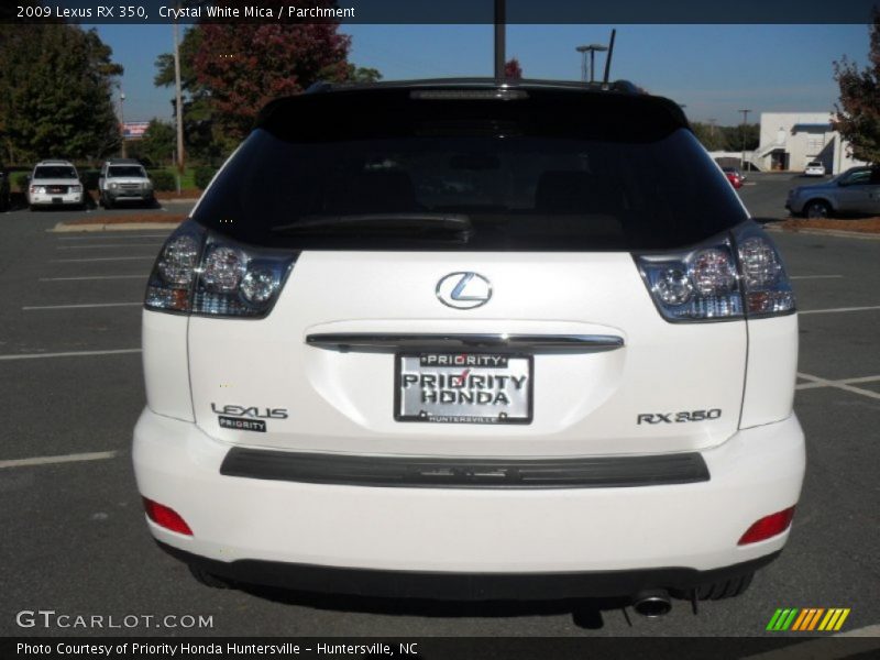 Crystal White Mica / Parchment 2009 Lexus RX 350