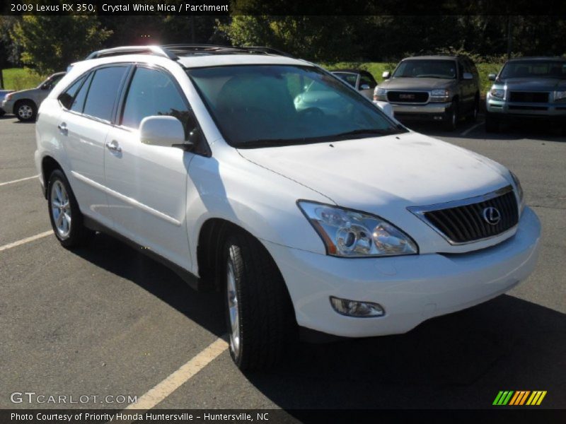 Crystal White Mica / Parchment 2009 Lexus RX 350