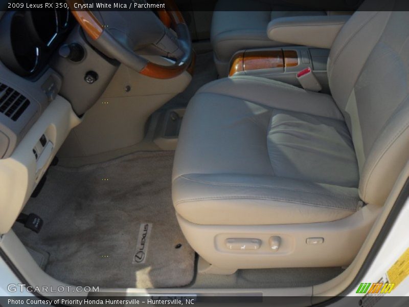 Crystal White Mica / Parchment 2009 Lexus RX 350