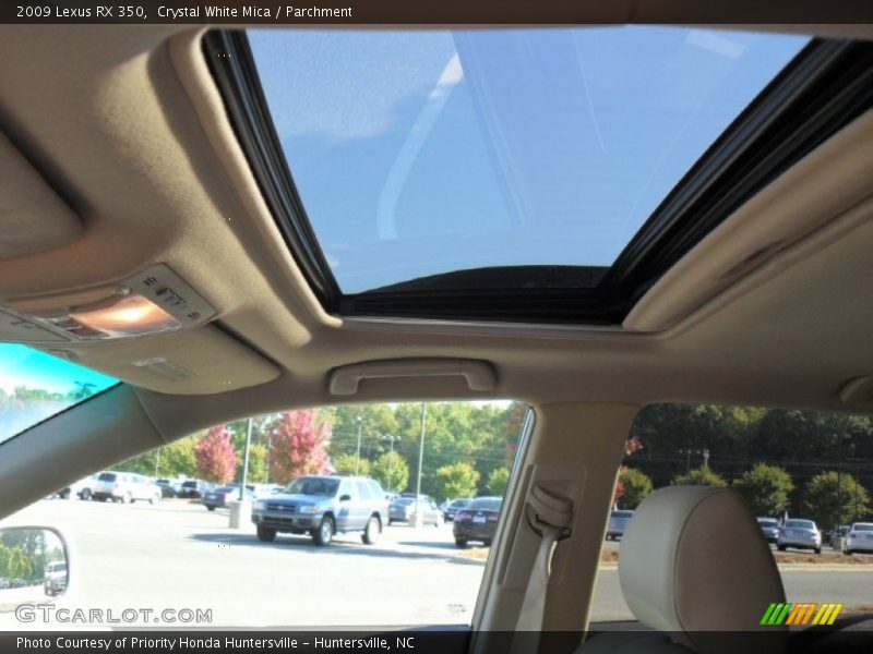Crystal White Mica / Parchment 2009 Lexus RX 350