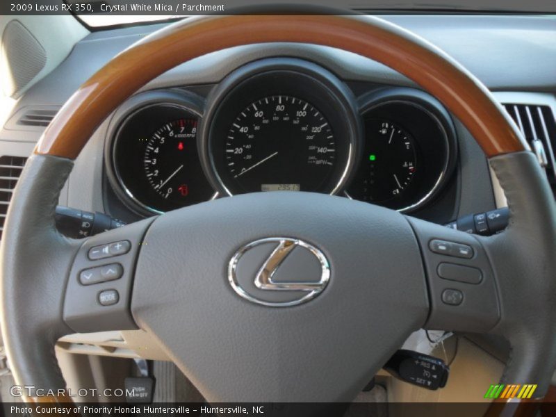 Crystal White Mica / Parchment 2009 Lexus RX 350