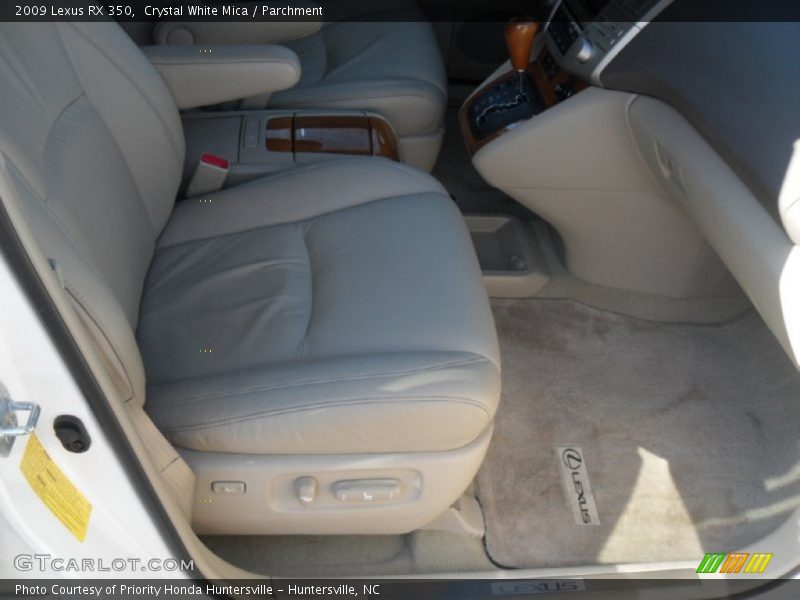 Crystal White Mica / Parchment 2009 Lexus RX 350