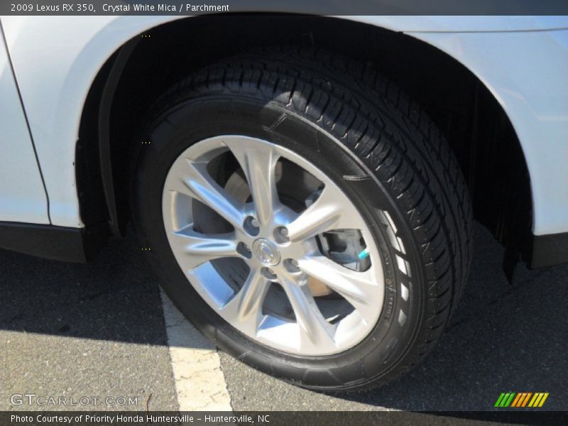 Crystal White Mica / Parchment 2009 Lexus RX 350