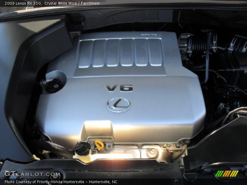 Crystal White Mica / Parchment 2009 Lexus RX 350