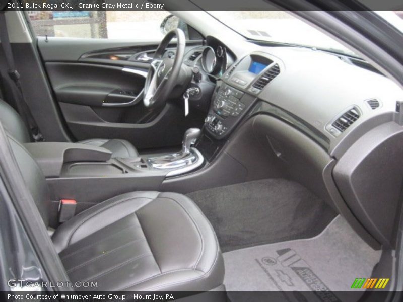 Granite Gray Metallic / Ebony 2011 Buick Regal CXL