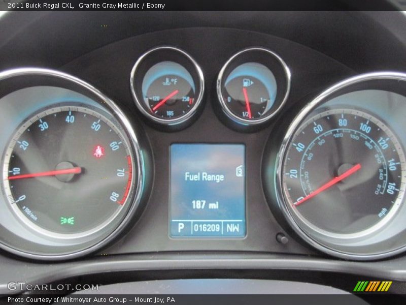  2011 Regal CXL CXL Gauges
