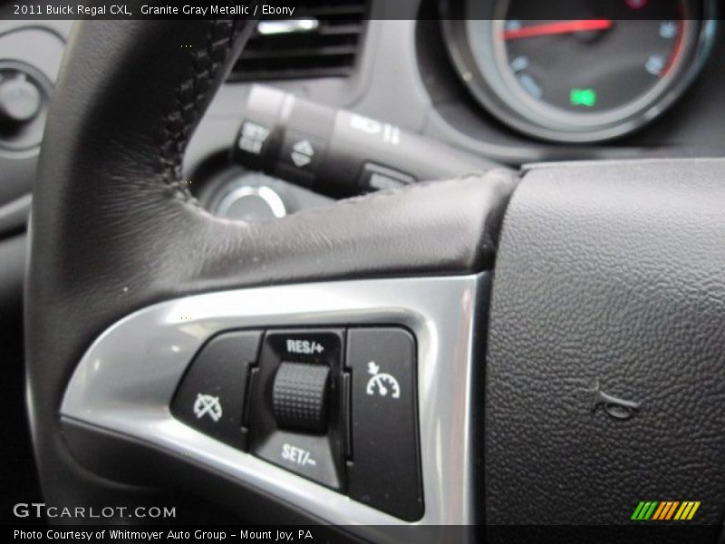 Granite Gray Metallic / Ebony 2011 Buick Regal CXL