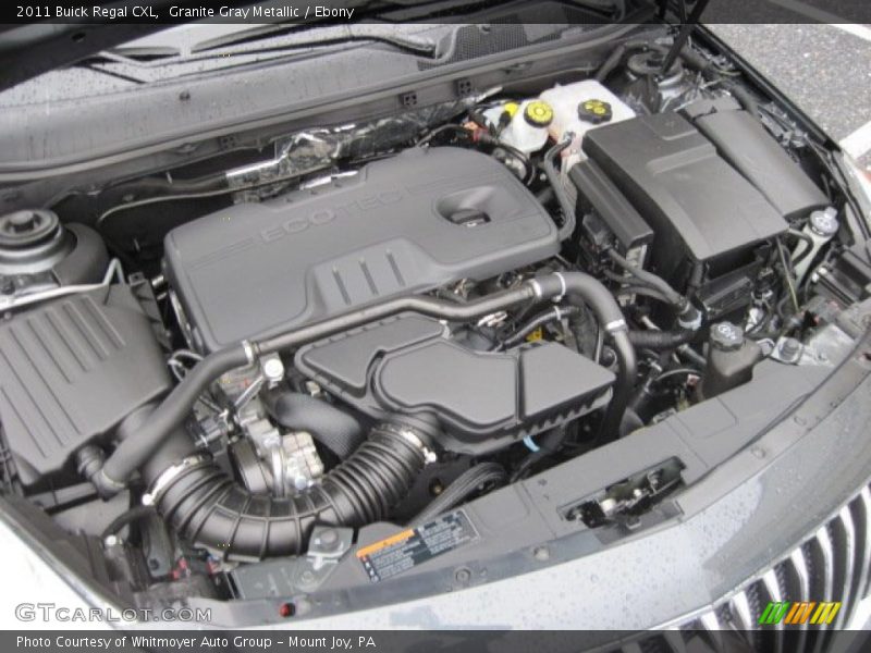  2011 Regal CXL Engine - 2.4 Liter SIDI DOHC 16-Valve VVT ECOTEC 4 Cylinder