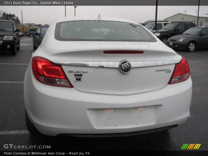 Summit White / Ebony 2011 Buick Regal CXL