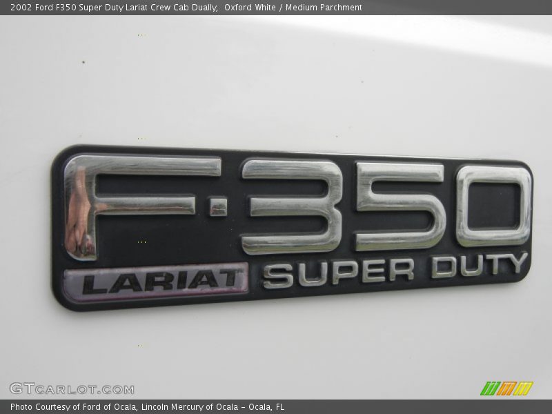  2002 F350 Super Duty Lariat Crew Cab Dually Logo