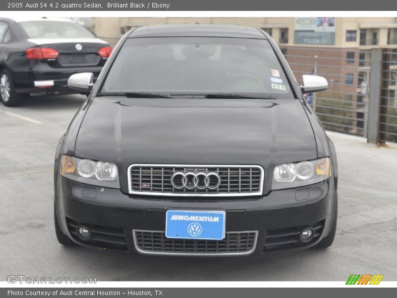 Brilliant Black / Ebony 2005 Audi S4 4.2 quattro Sedan