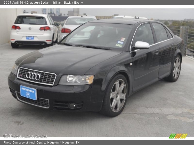 Brilliant Black / Ebony 2005 Audi S4 4.2 quattro Sedan