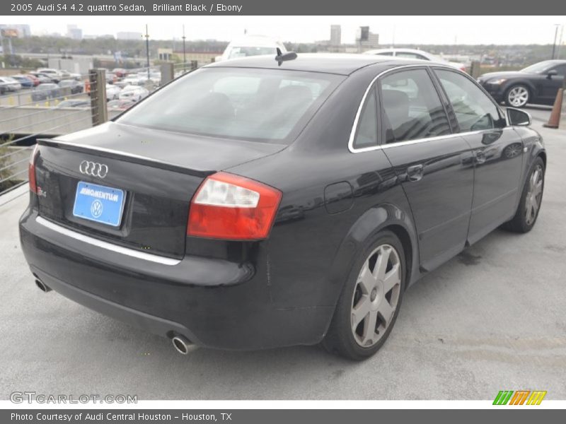 Brilliant Black / Ebony 2005 Audi S4 4.2 quattro Sedan