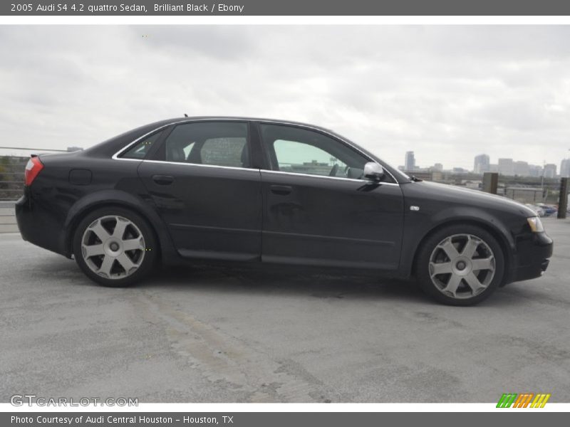 Brilliant Black / Ebony 2005 Audi S4 4.2 quattro Sedan
