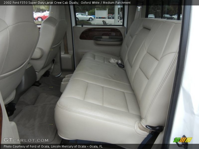 Rear Seat of 2002 F350 Super Duty Lariat Crew Cab Dually