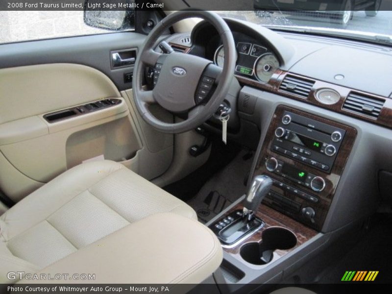 Light Sage Metallic / Camel 2008 Ford Taurus Limited