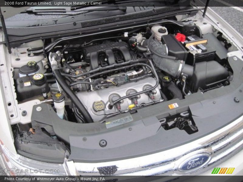 Light Sage Metallic / Camel 2008 Ford Taurus Limited