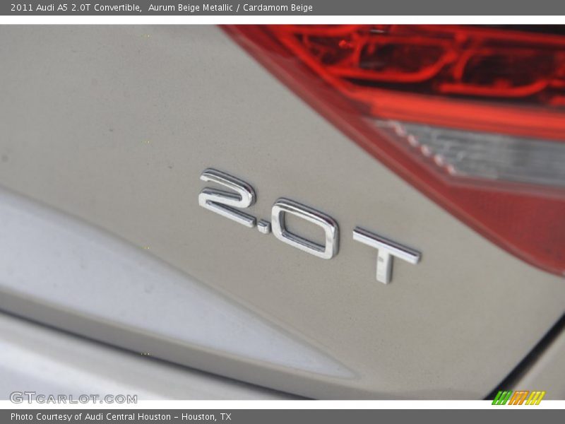 Aurum Beige Metallic / Cardamom Beige 2011 Audi A5 2.0T Convertible
