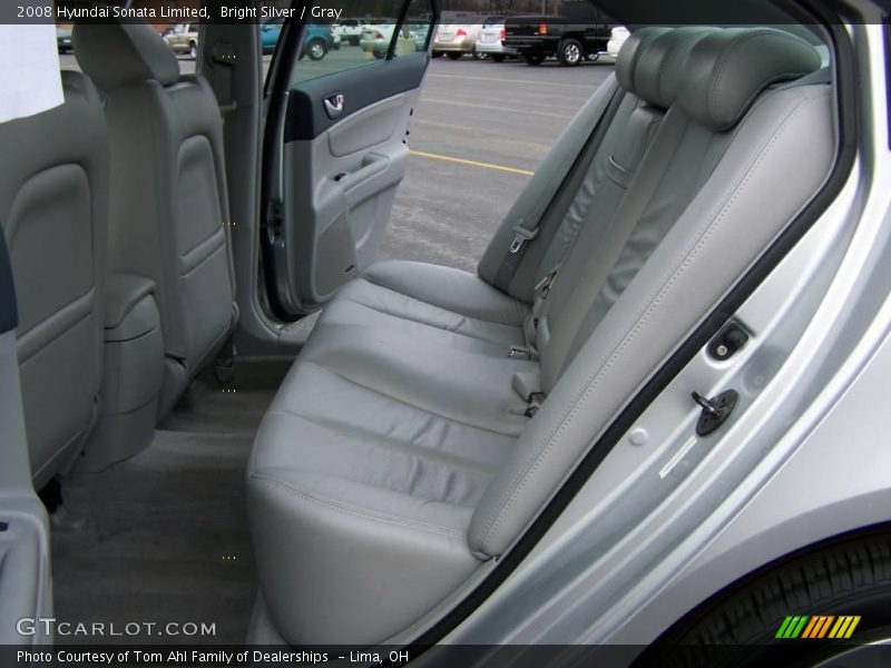 Bright Silver / Gray 2008 Hyundai Sonata Limited