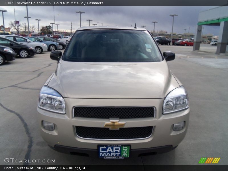 Gold Mist Metallic / Cashmere 2007 Chevrolet Uplander LS