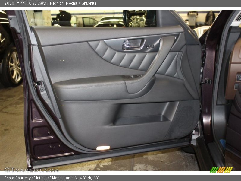 Midnight Mocha / Graphite 2010 Infiniti FX 35 AWD