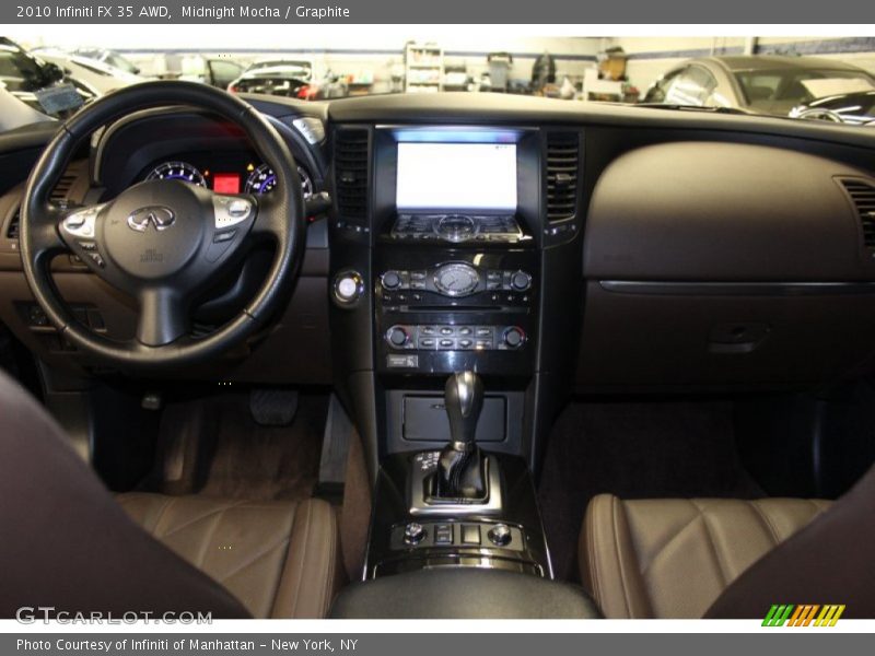 Midnight Mocha / Graphite 2010 Infiniti FX 35 AWD