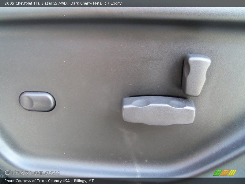 Dark Cherry Metallic / Ebony 2009 Chevrolet TrailBlazer SS AWD