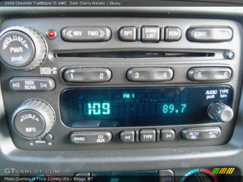 Audio System of 2009 TrailBlazer SS AWD