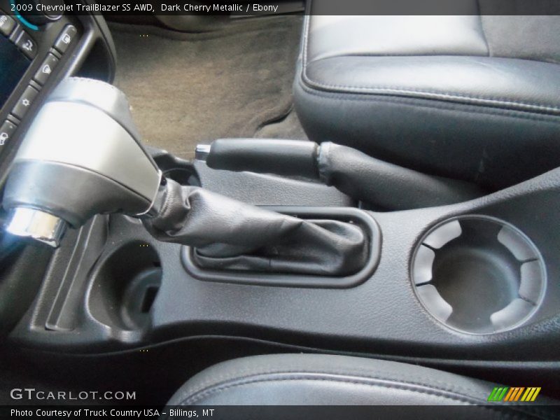 Dark Cherry Metallic / Ebony 2009 Chevrolet TrailBlazer SS AWD
