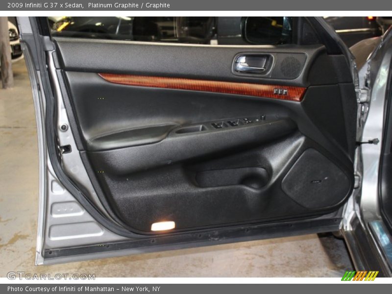 Platinum Graphite / Graphite 2009 Infiniti G 37 x Sedan