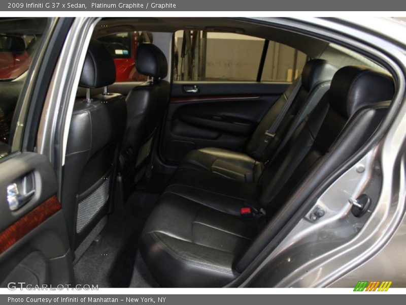 Platinum Graphite / Graphite 2009 Infiniti G 37 x Sedan