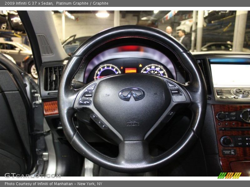 Platinum Graphite / Graphite 2009 Infiniti G 37 x Sedan