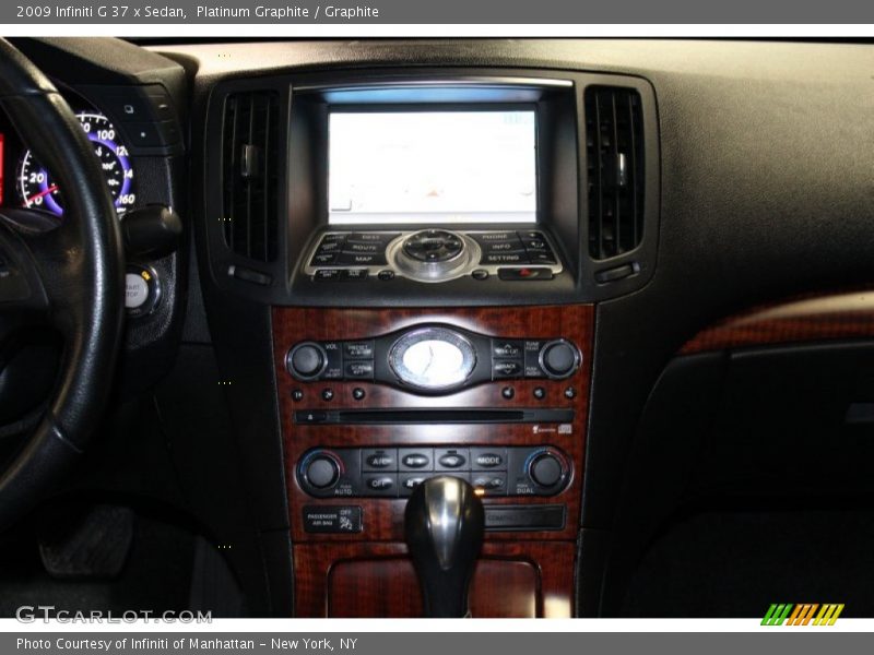 Platinum Graphite / Graphite 2009 Infiniti G 37 x Sedan