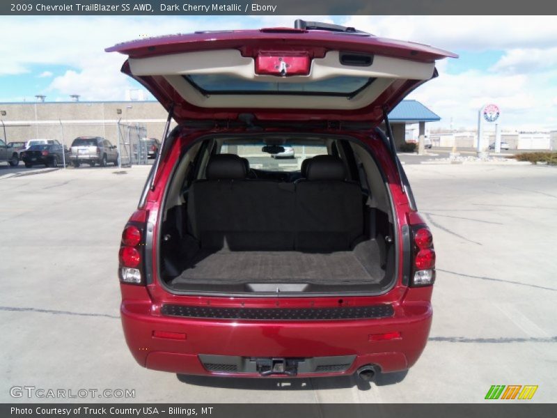 Dark Cherry Metallic / Ebony 2009 Chevrolet TrailBlazer SS AWD