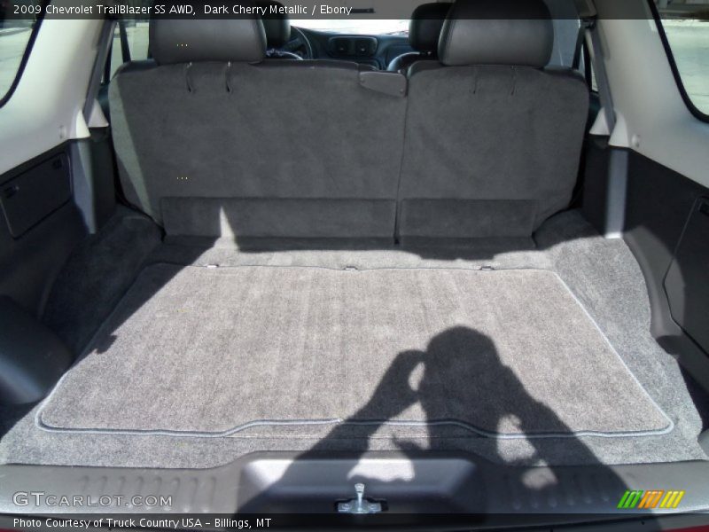 Dark Cherry Metallic / Ebony 2009 Chevrolet TrailBlazer SS AWD