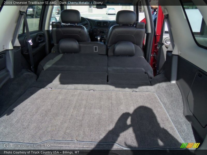 Dark Cherry Metallic / Ebony 2009 Chevrolet TrailBlazer SS AWD