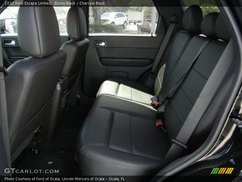 Ebony Black / Charcoal Black 2012 Ford Escape Limited