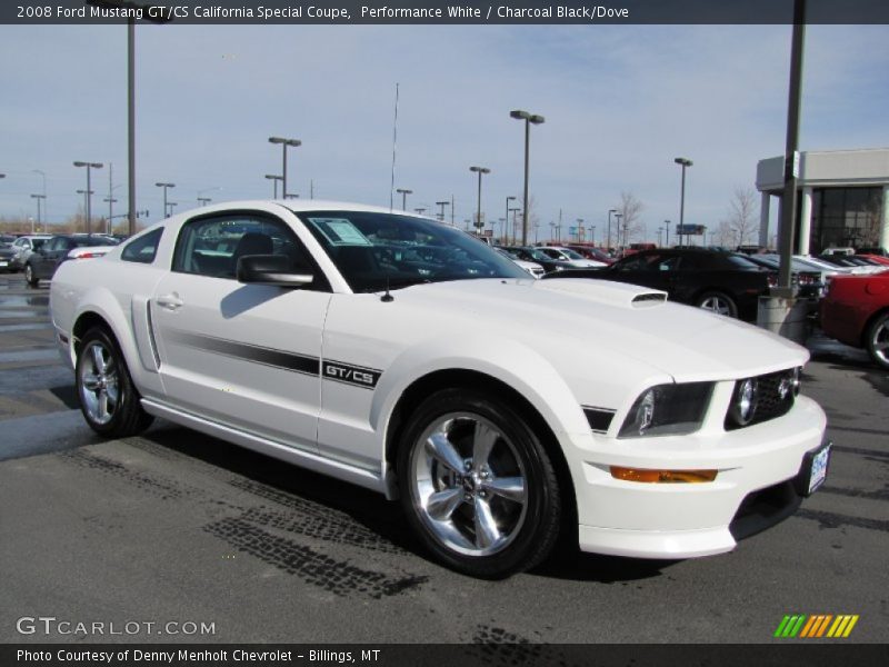 Front 3/4 View of 2008 Mustang GT/CS California Special Coupe