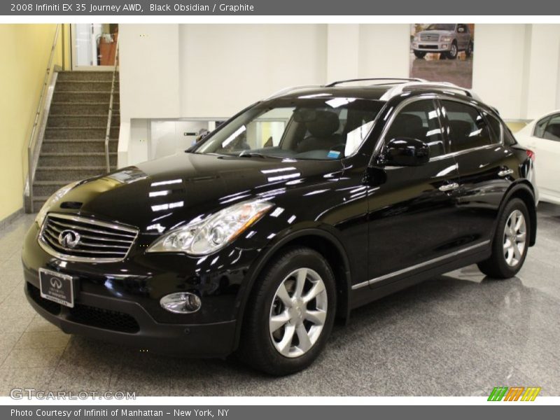 Black Obsidian / Graphite 2008 Infiniti EX 35 Journey AWD
