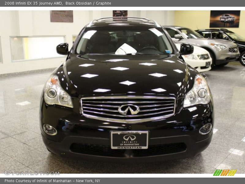 Black Obsidian / Graphite 2008 Infiniti EX 35 Journey AWD