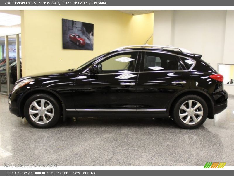 Black Obsidian / Graphite 2008 Infiniti EX 35 Journey AWD