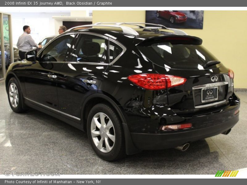 Black Obsidian / Graphite 2008 Infiniti EX 35 Journey AWD